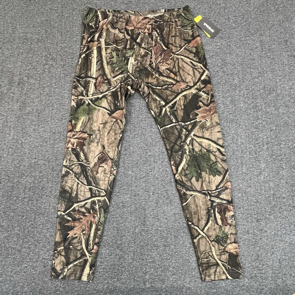 TSLA Men's 2XL Thermal Underwear Pants Warm Fleece Lined Long Johns